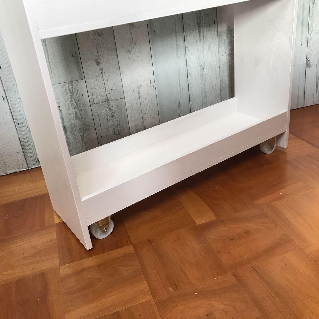 すき間収納 シェルフ 飾り棚 幅20cm パイン集成材