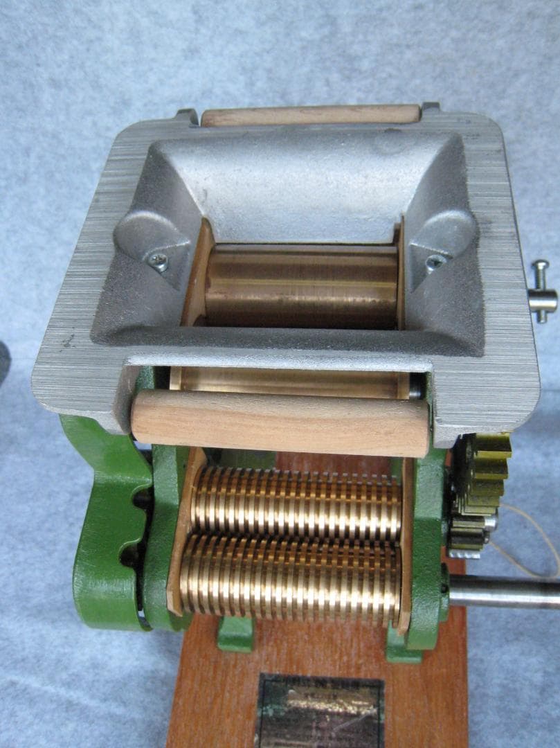 小野式製麺機 両刃 整備済 美品 2.2㎜ 4.2㎜ 希少 小野機械製造所