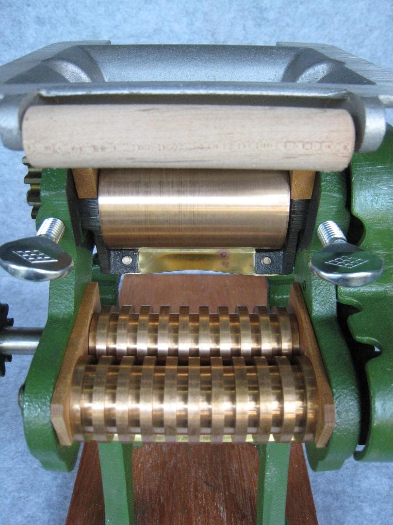 小野式製麺機 両刃 整備済 美品 2.2㎜ 4.2㎜ 希少 小野機械製造所