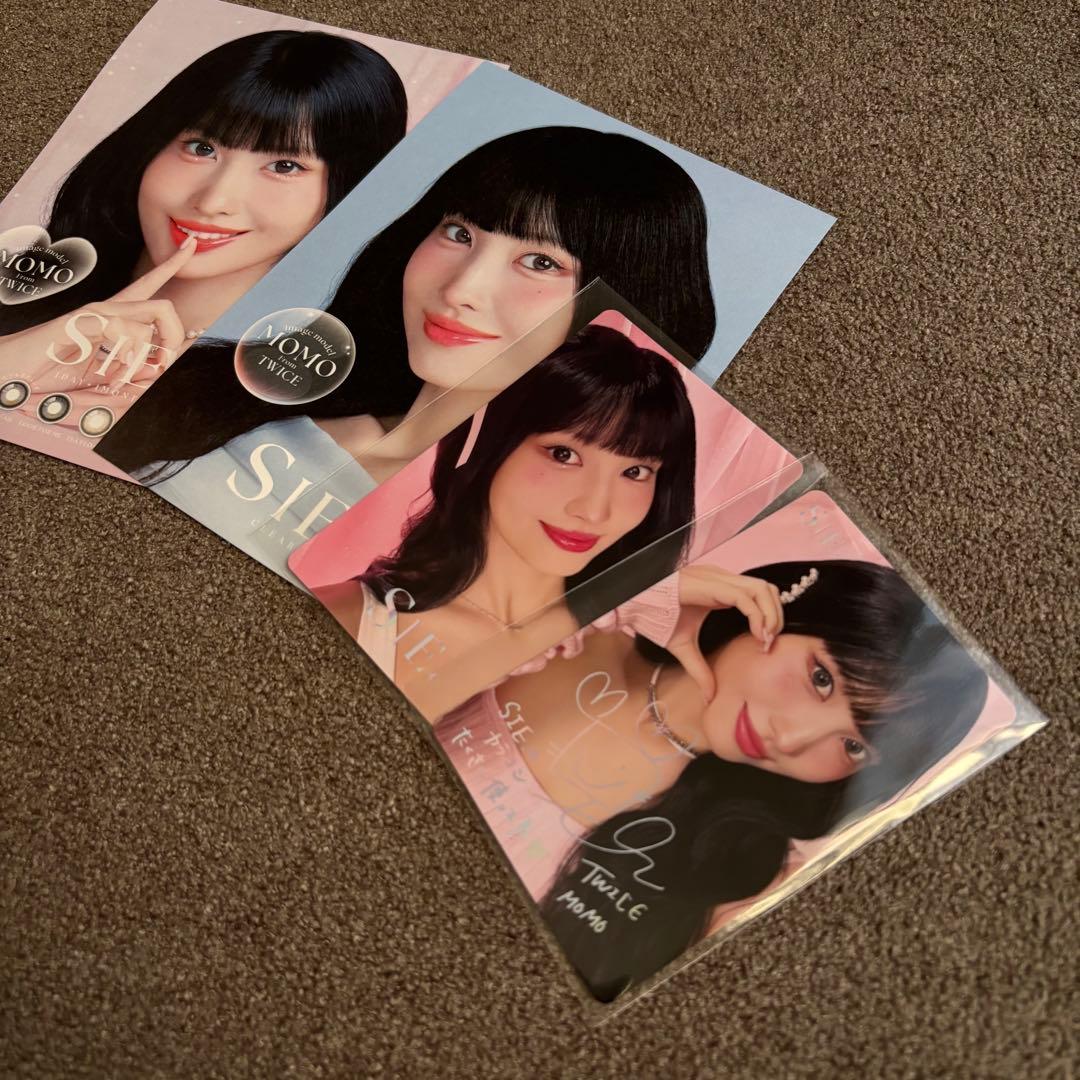 TWICE モモ SIE. コンタクト スペシャルBOX トレカ・サイントレカ