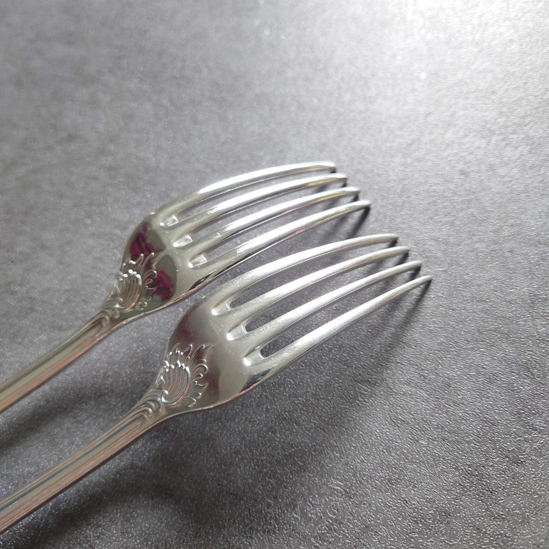 クリストフル マルリー デザートフォーク 2点