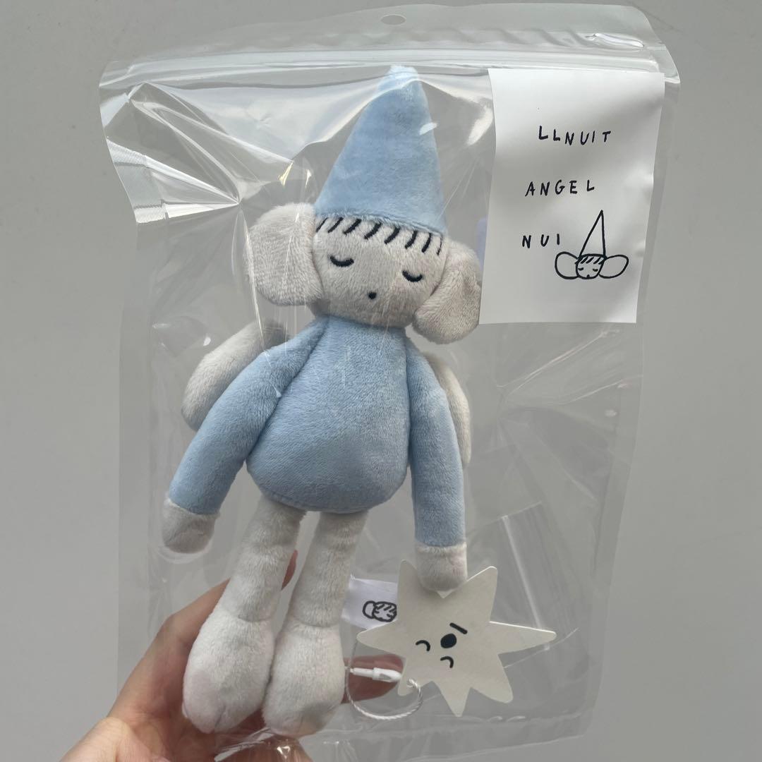 llnuit angel nui ぬいぐるみ キーホルダー 犬川家子 - メルカリ