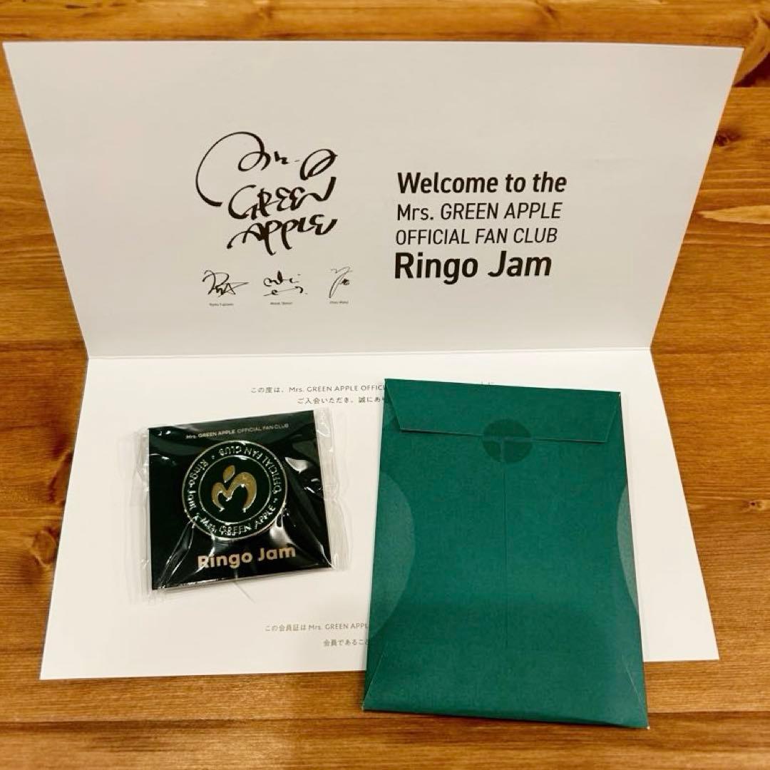 Mrs. GREEN APPLE 【FC限定】 フォトカ&ピンバッチ - メルカリ