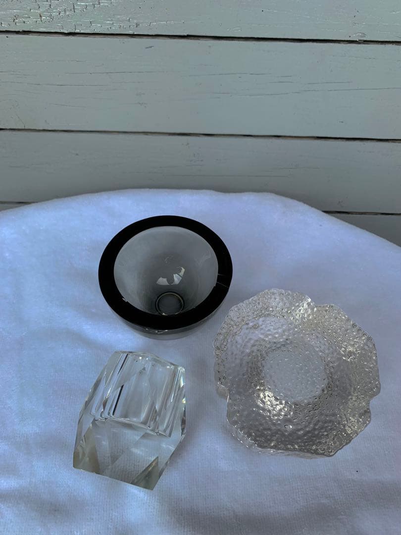 ガラス　3点