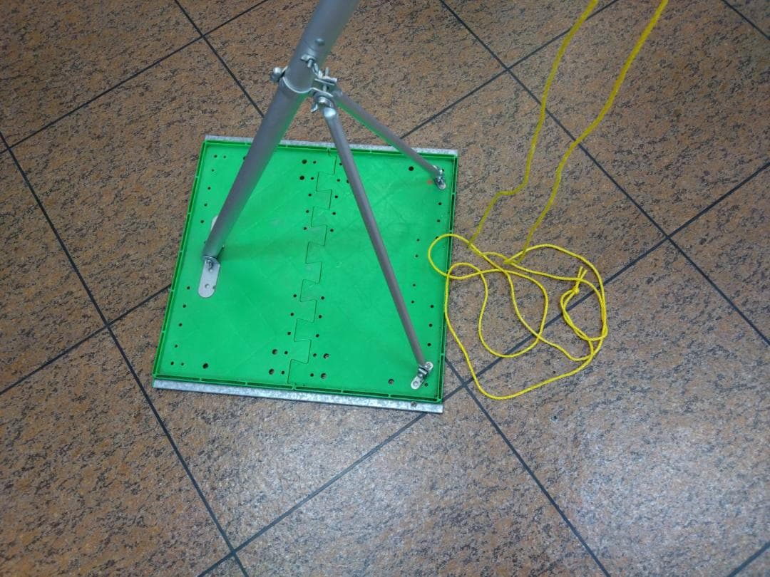 鯉のぼり　1.5ｍスタンドセット　展示品　新品紫鯉のぼり付き