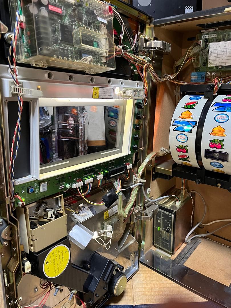 大セール！】パチスロ実機 4号機 旋風の用心棒 コイン不要機付き