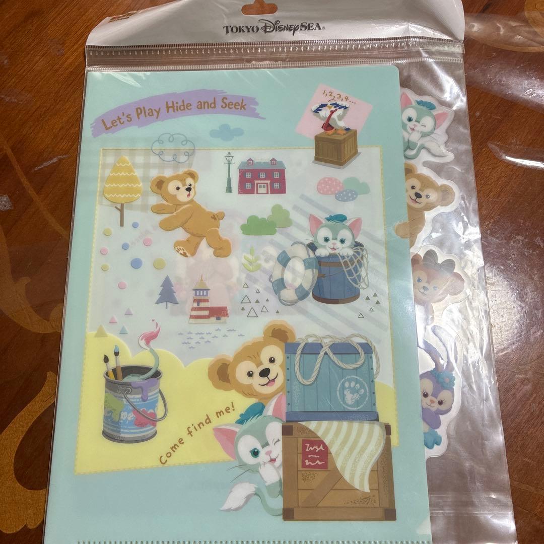 東京ディズニーシー ダッフィー クリアファイル - メルカリ