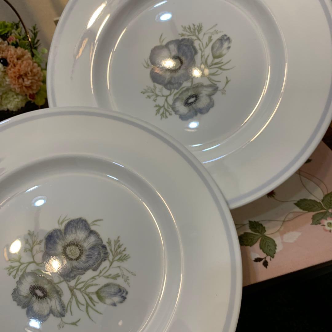 ウェッジウッド グレンミスト　スージークーパー　27cmディナープレート　6枚