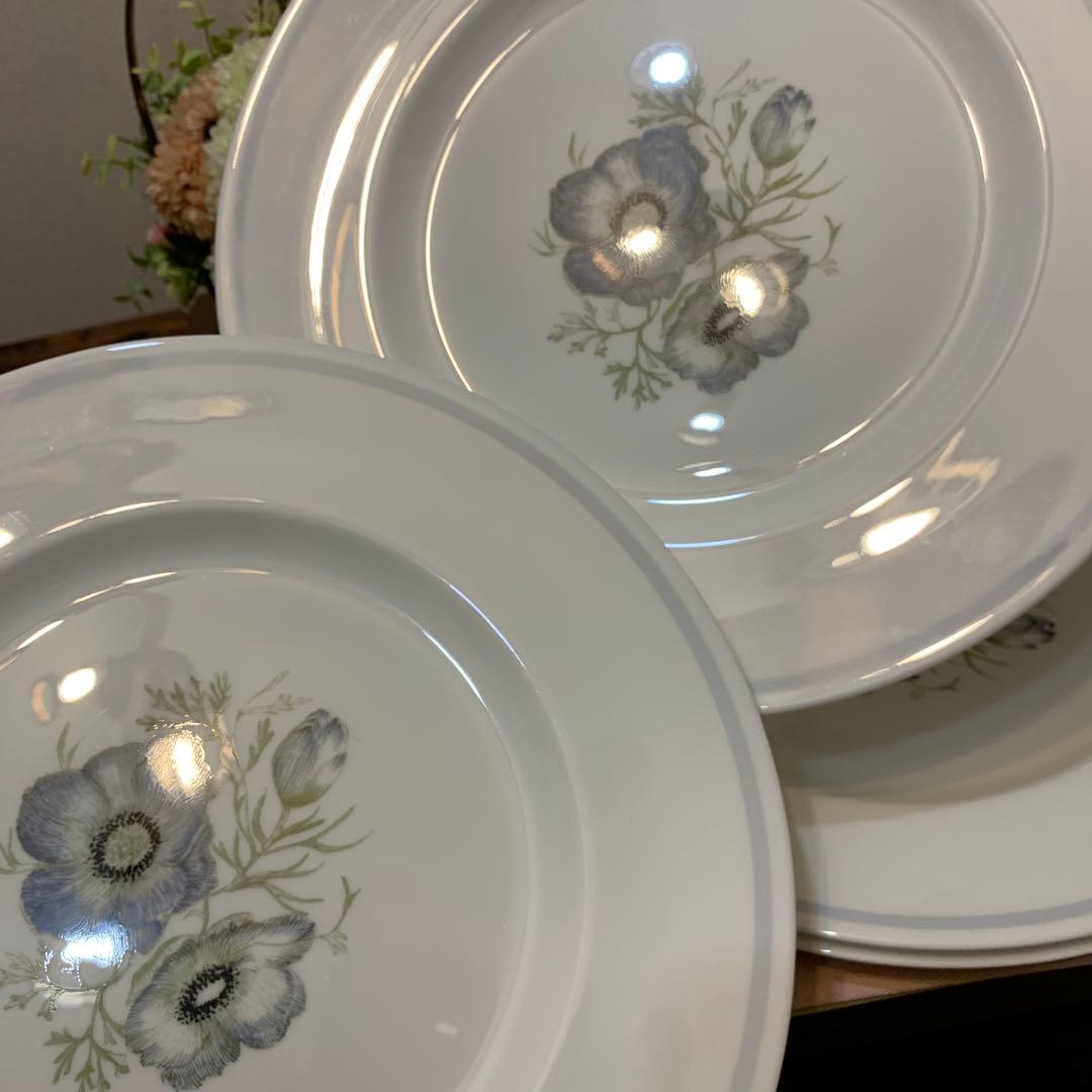 ウェッジウッド グレンミスト　スージークーパー　27cmディナープレート　6枚