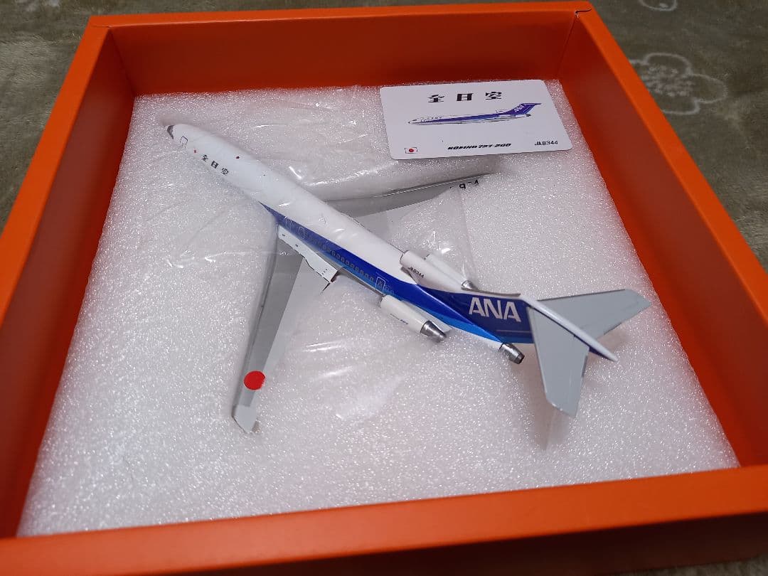 難有　JC Wings 1/200 ANA B727-200 JA8344