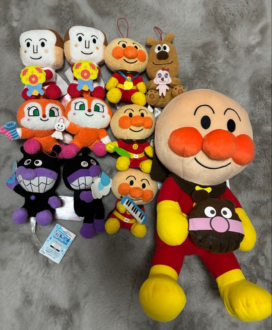 アンパンマン ぬいぐるみ まとめ売り - メルカリ