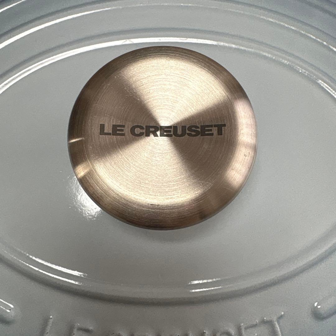 ル・クルーゼ　両手鍋　ココットオバール　27cm コースタルブルー