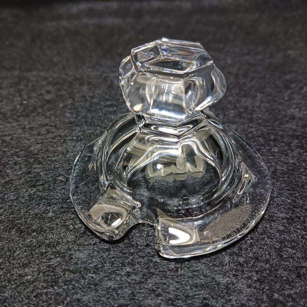 Y2255-4 バカラ ミズーリ ジャムポット スプーン付き クリスタル