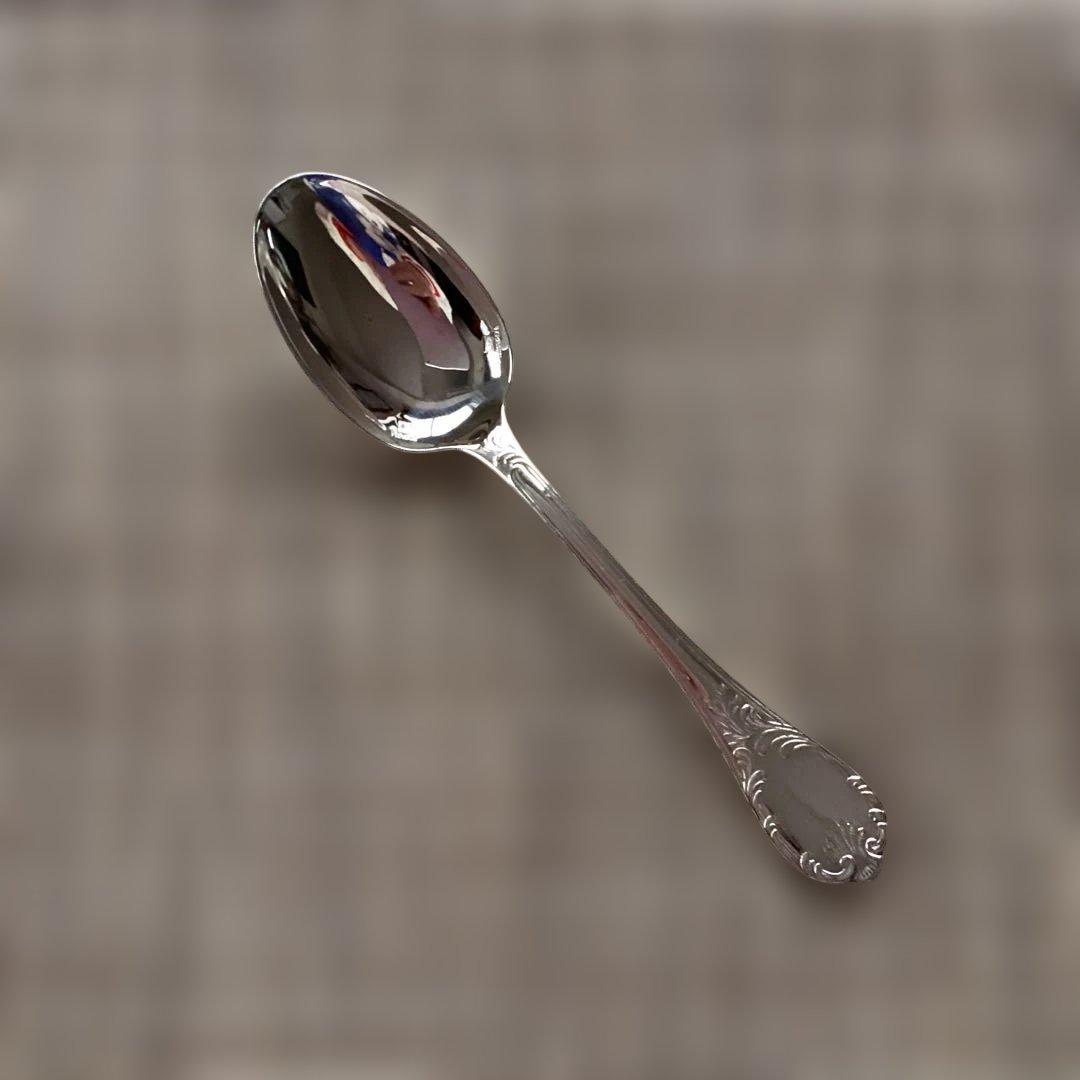 《CHRISTOFLE MARLY》シルバーコーティングティースプーン6本