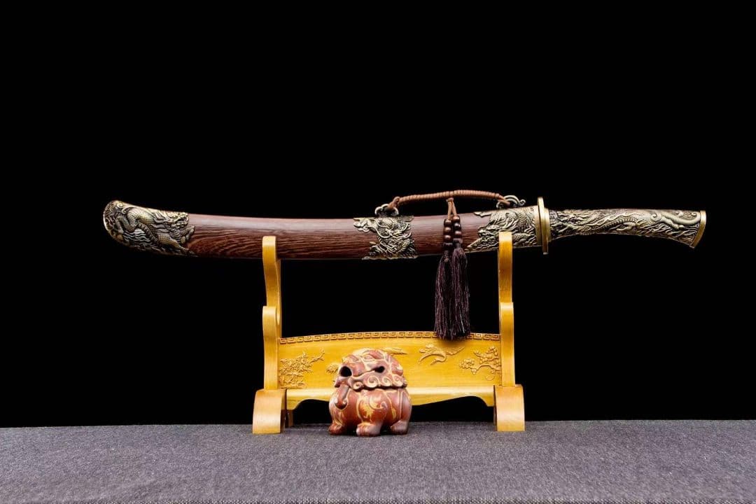 刺麟唐刀-高性能マンガン鋼 古兵器 武具 刀装具 日本刀 模造刀 居合刀