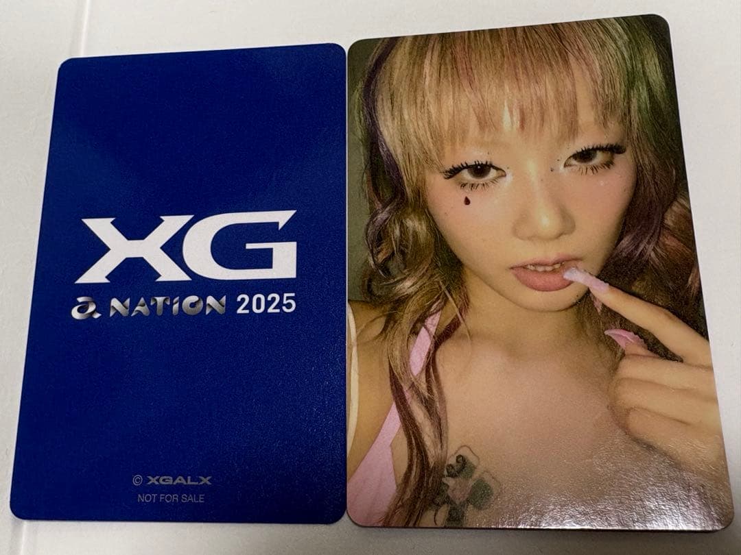 XG ヒナタ HINATA a-nation 限定トレカ - メルカリ