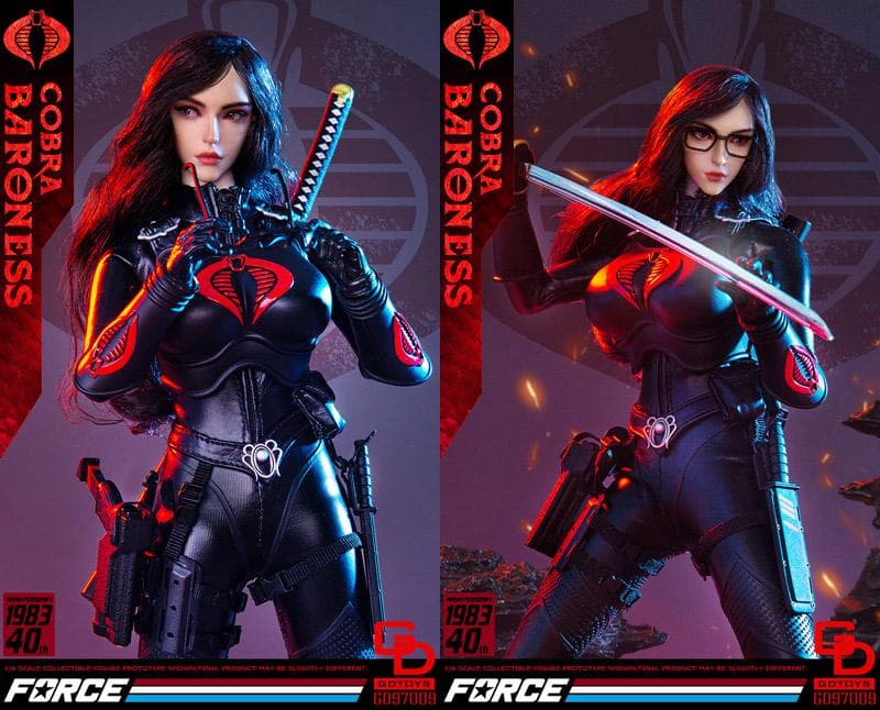 GDTOYS 1/6スケール メガネスネークバロネスタイプ ホットトイズ