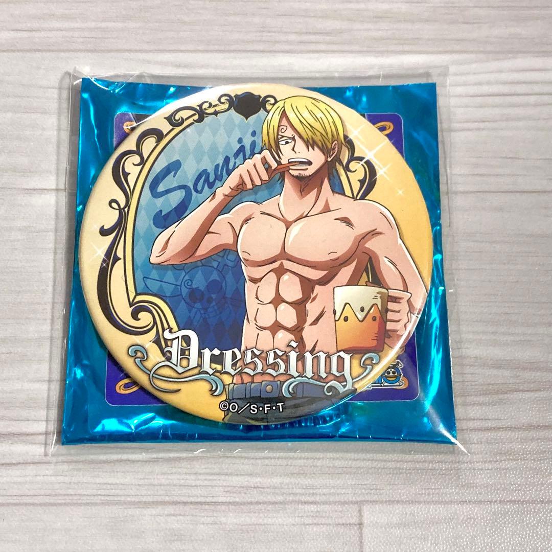 ワンピース 輩 缶バッジ サンジ SANJI Dressing 麦わらストア 中古】バッジ・ピンズ サンジ(包帯) 「ワンピース 輩～YAKARA～缶