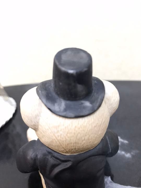 Russ フィギュリン　ウェディングベア　クマさん　確認用