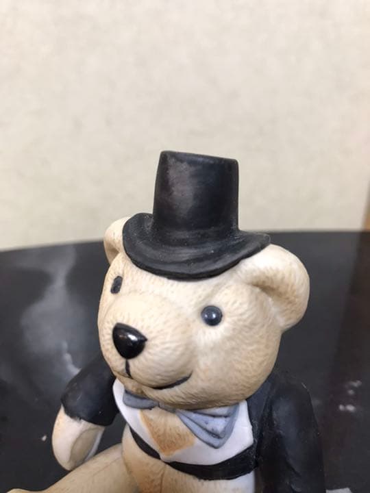 Russ フィギュリン　ウェディングベア　クマさん　確認用