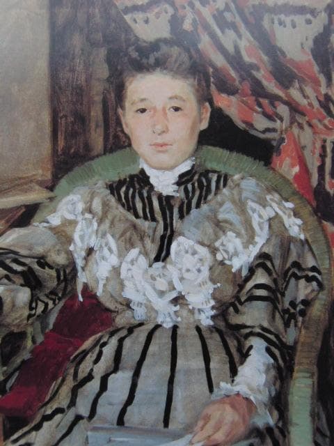 小磯良平、【K夫人像】、希少な限定額装用画集画、新品高級額 額装付