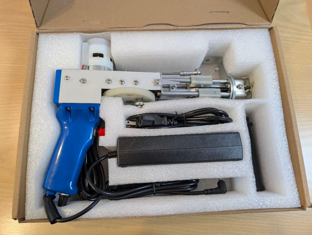 新品未使用タフティングガン タフティングスターターセット（糸なし） | tufting shop KEKE