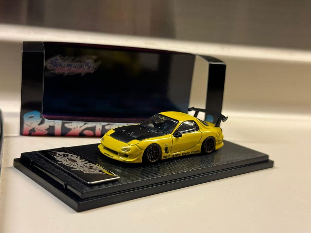 1/64 改 Vertex RX-7 FD3S RAYS CE28 風 関村