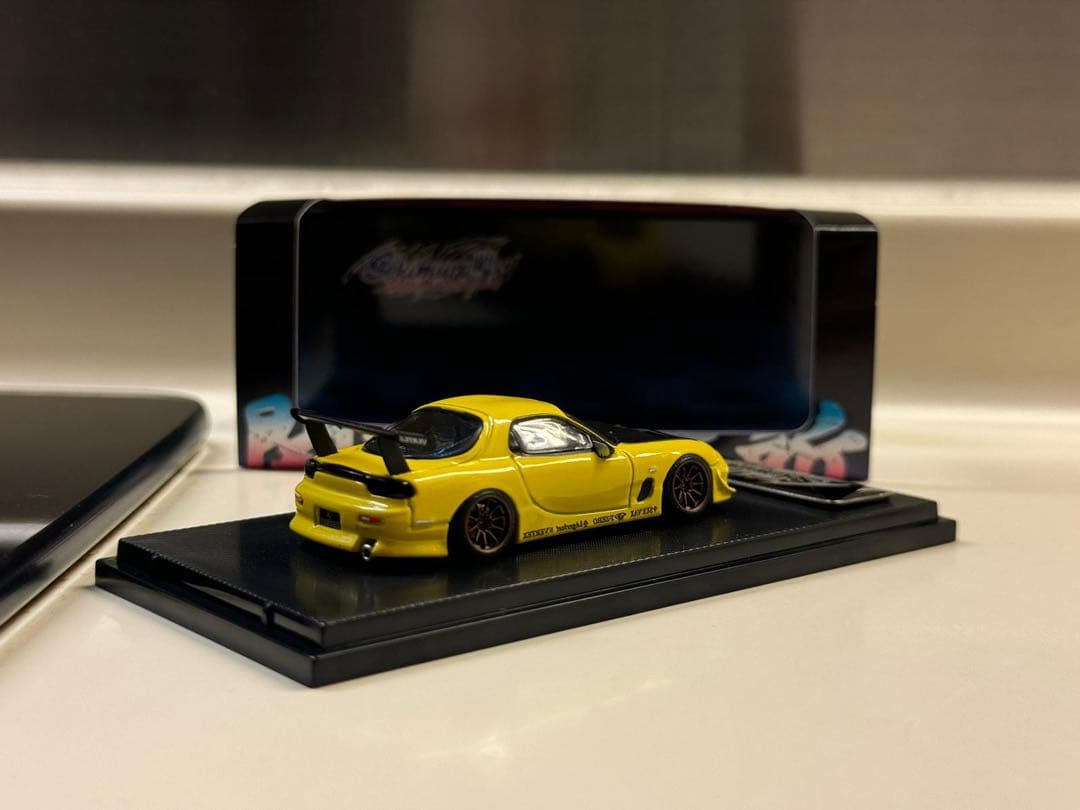 1/64 改 Vertex RX-7 FD3S RAYS CE28 風 関村