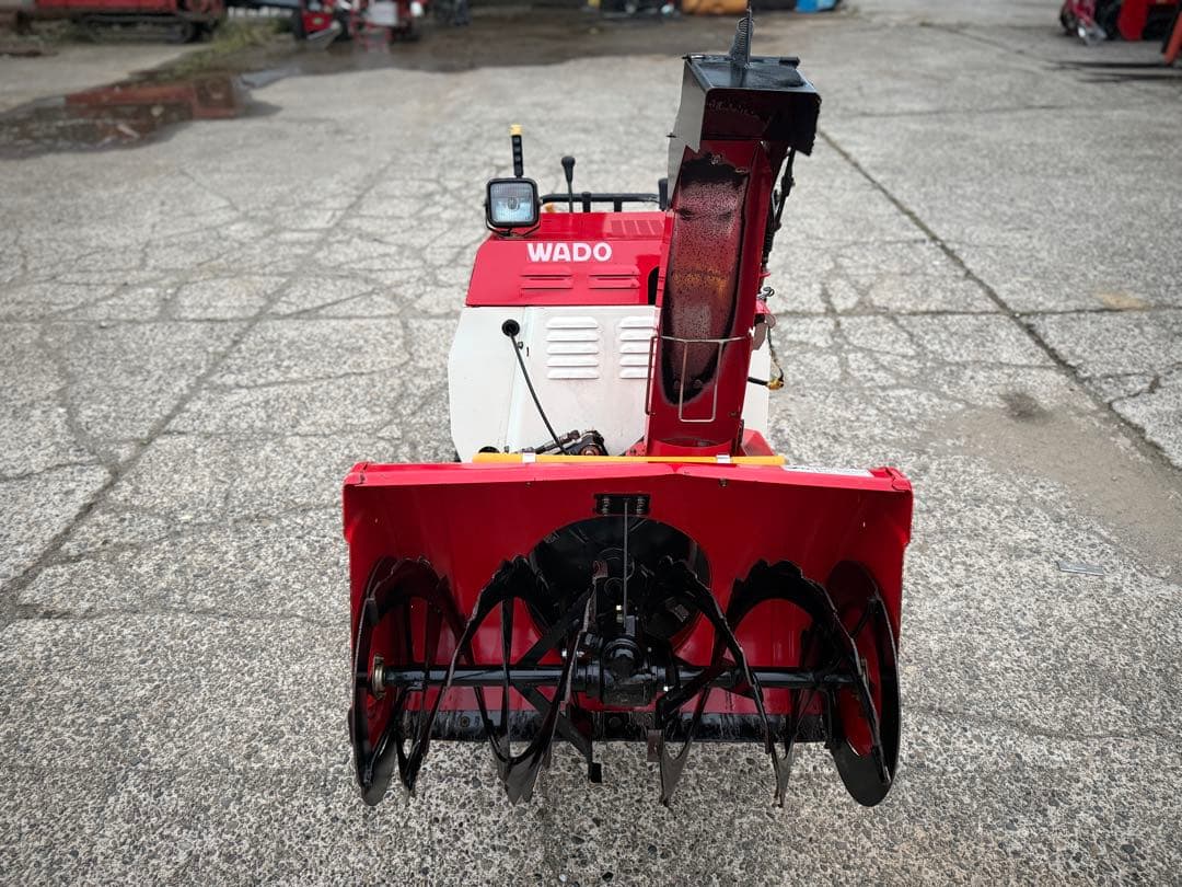 「新潟県長岡市発」WADO 除雪機SS90RH HSTガソリン9馬力動作確認済み