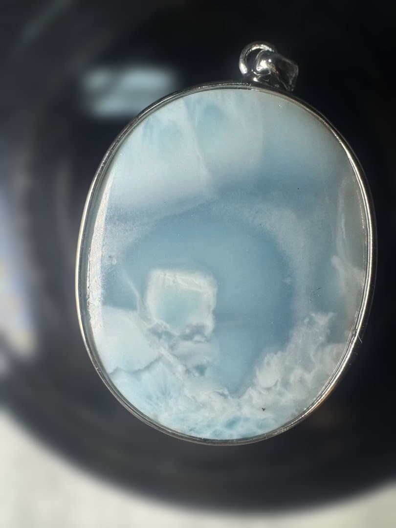 ラリマー ペンダントトップ 天然石