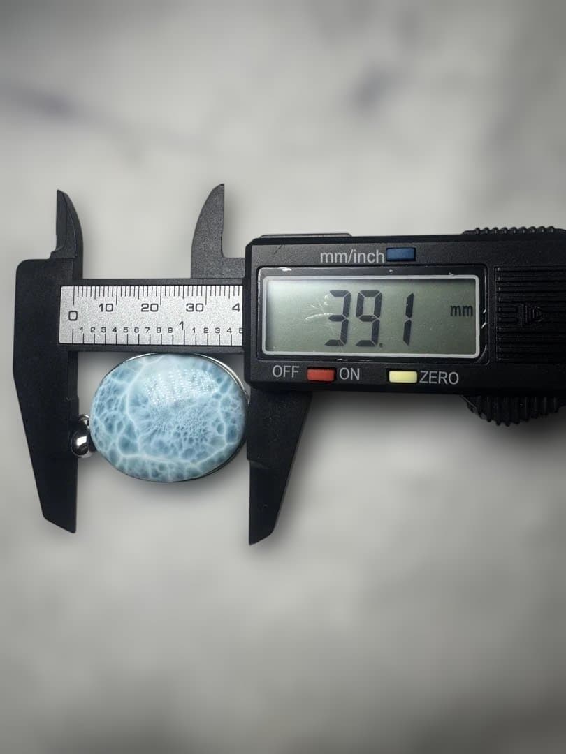 ラリマー ペンダントトップ 天然石