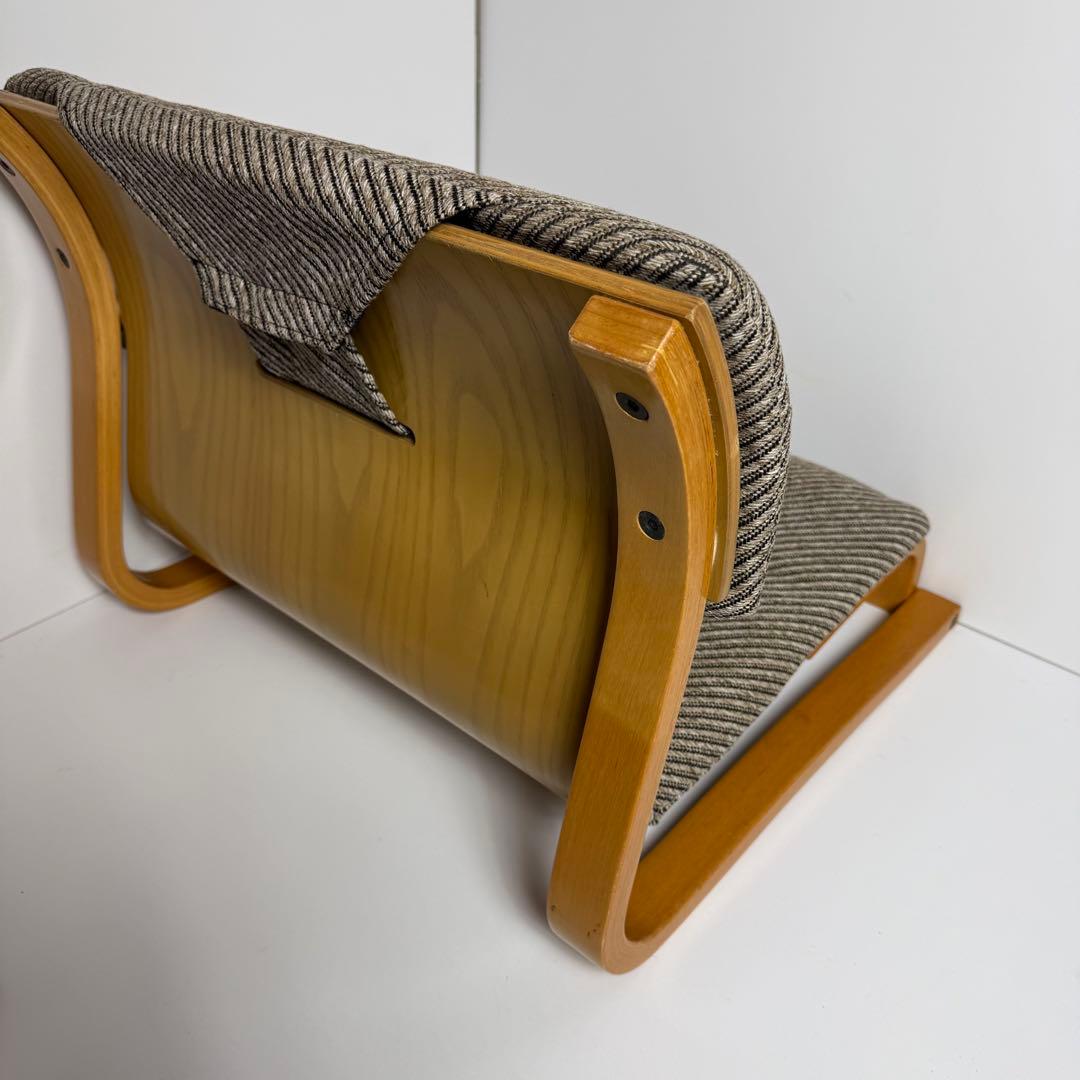 新日本木工 曲木 低座椅子 胡坐楽座椅子 ローチェア