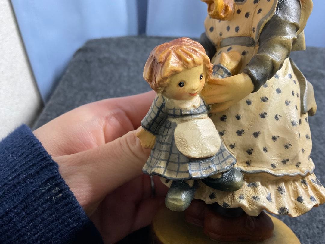 【限定1000体】アンリ（ANRI）/Sarah Kay（サラ・ケイ）木彫り人形