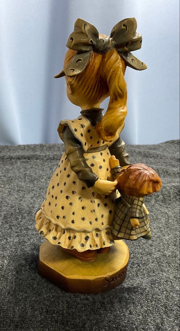 【限定1000体】アンリ（ANRI）/Sarah Kay（サラ・ケイ）木彫り人形