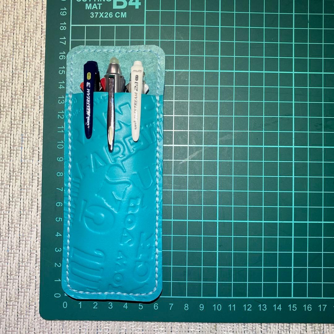 BGBG英字 (B)ペンケース レザークラフト