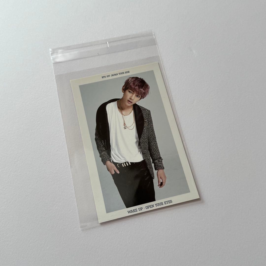 BTS V Wake Up ポストカード テヒョン - メルカリ