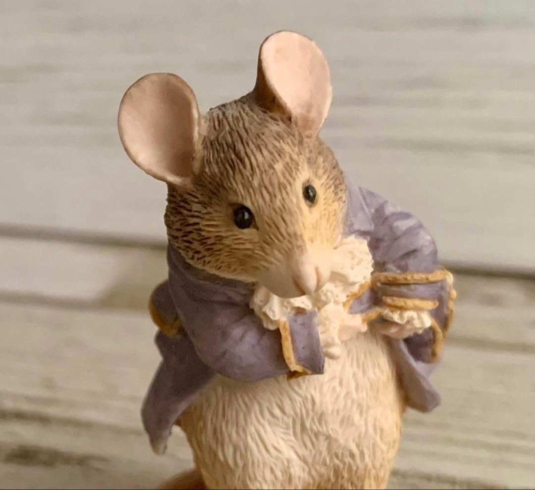 紳士ねずみ フィギュリン ピーターラビット 置物 ビアトリクスポター