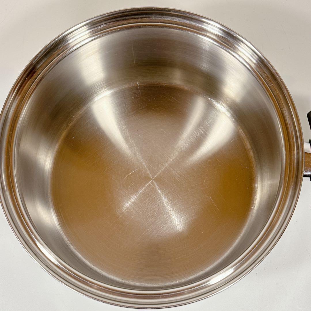 ロイヤルクイーン  QUEEN 4コート ステンレス鍋 IH対応