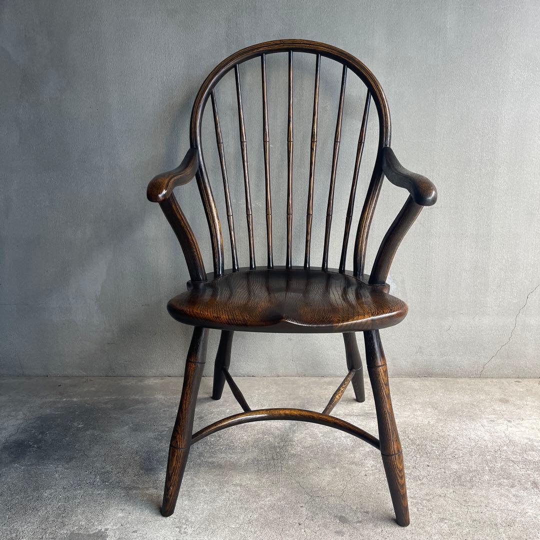 極美品 飛騨産業 キツツキ PROVINCIAL ボウバックアームチェア - メルカリ
