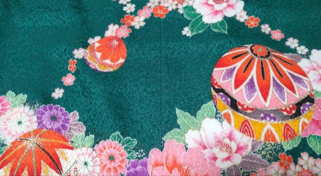 7歳女の子お着物セット七五三やお参りに