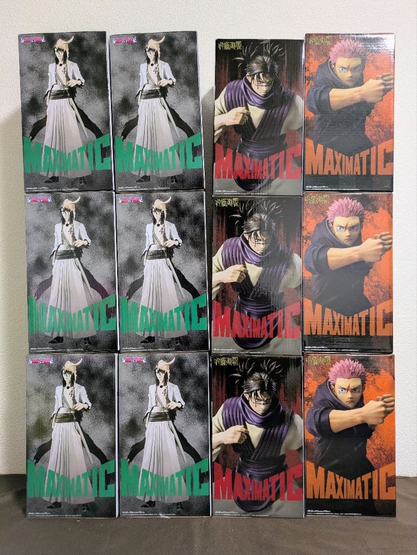 MAXIMATIC ウルキオラ 脹相 虎杖 プライズフィギュアまとめ売り12点