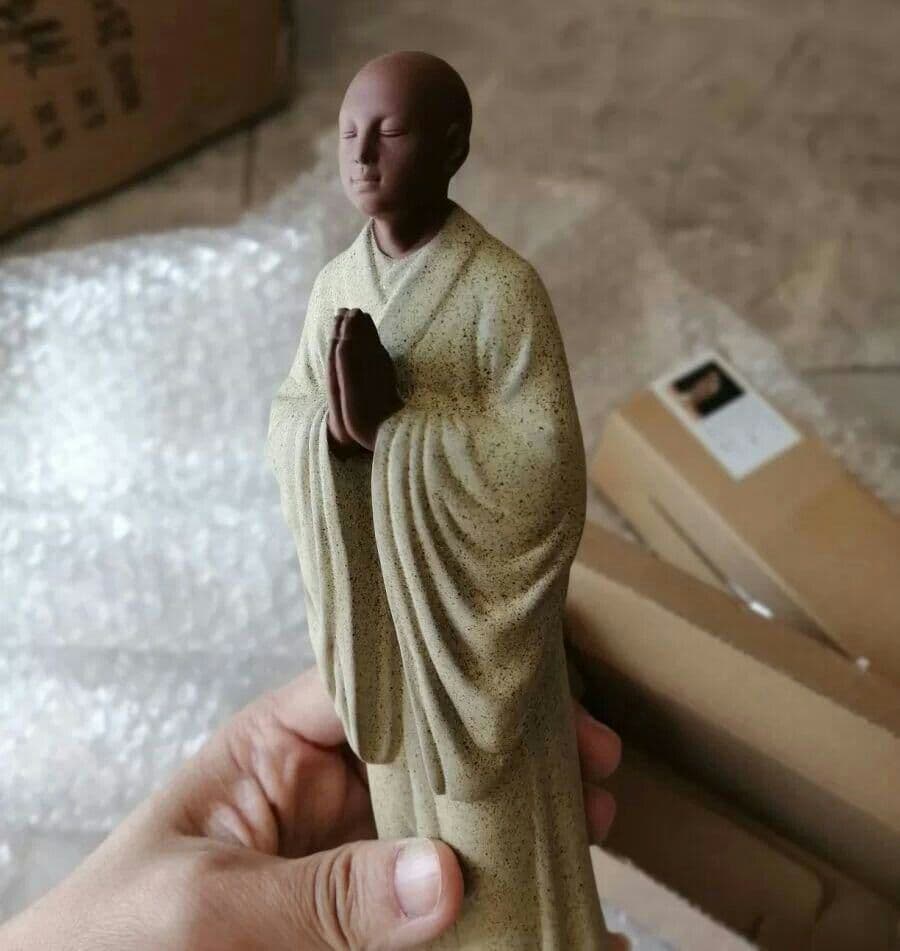 YU 紫砂 禅意和尚 禅意 2体の通販｜www.k4fashion.com