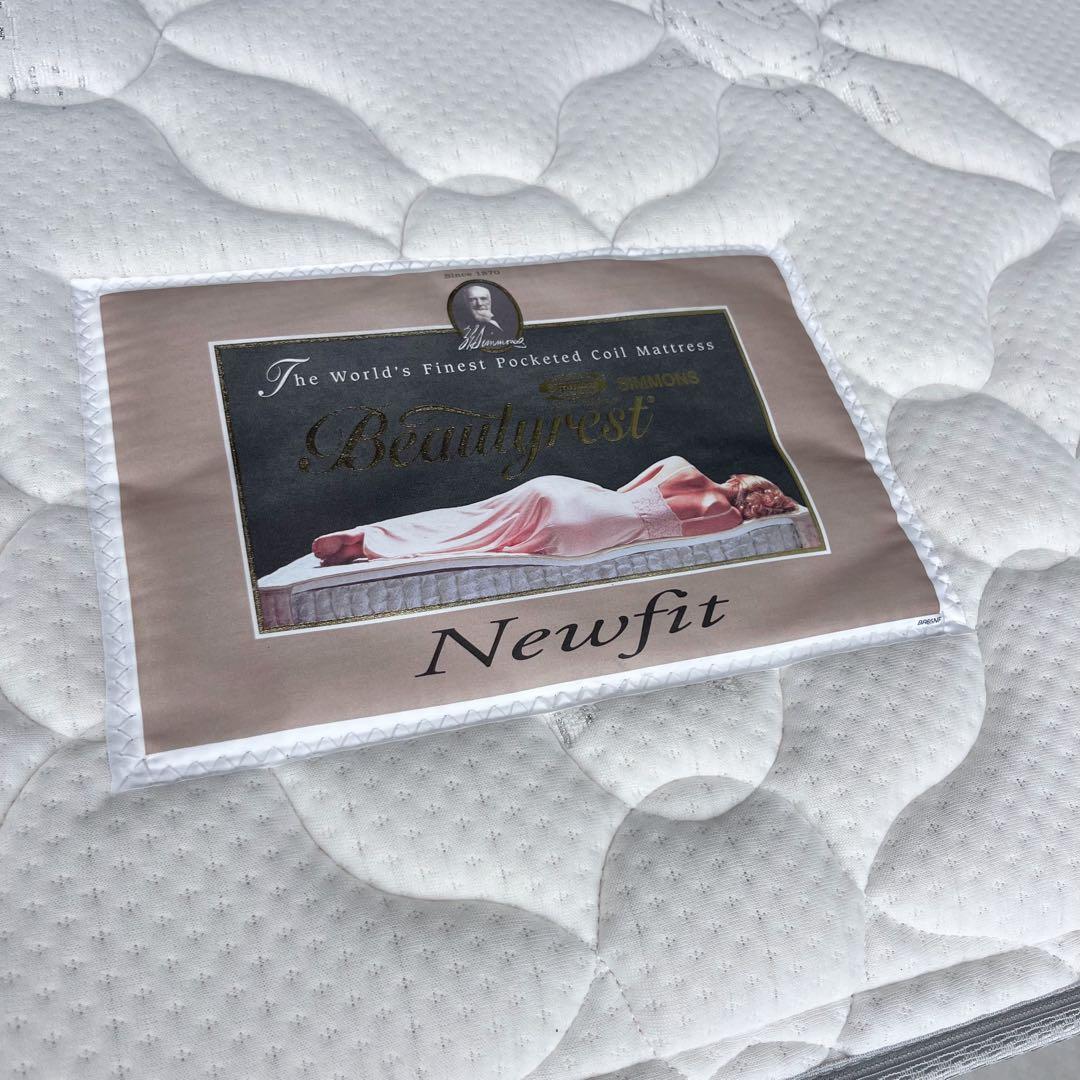 取付無料！シモンズ ビューティレスト ニューフィット 快眠 セミダブルマットレス