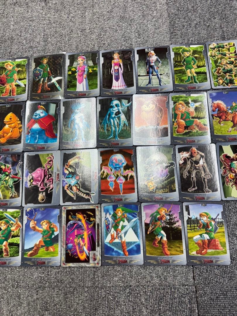 ゼルダの伝説　カードダス　時のオカリナ　ノーマルコンプ　レア　セット　38枚