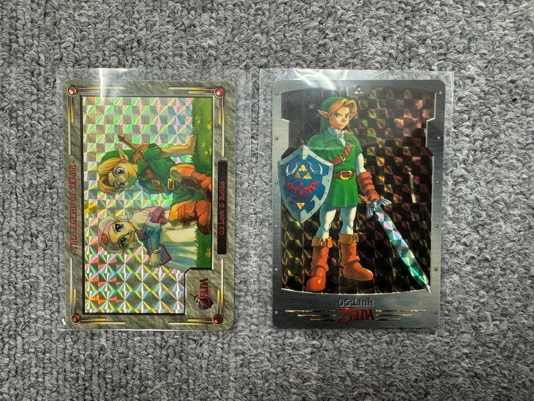 ゼルダの伝説　カードダス　時のオカリナ　ノーマルコンプ　レア　セット　38枚