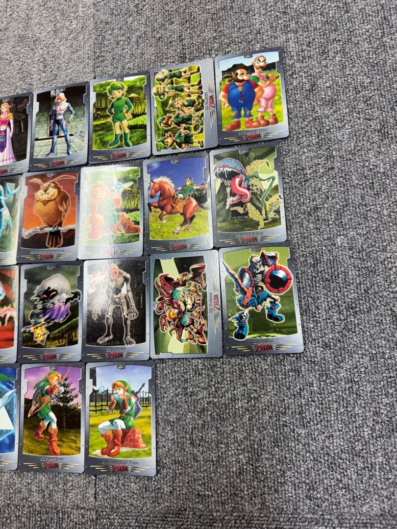 ゼルダの伝説　カードダス　時のオカリナ　ノーマルコンプ　レア　セット　38枚