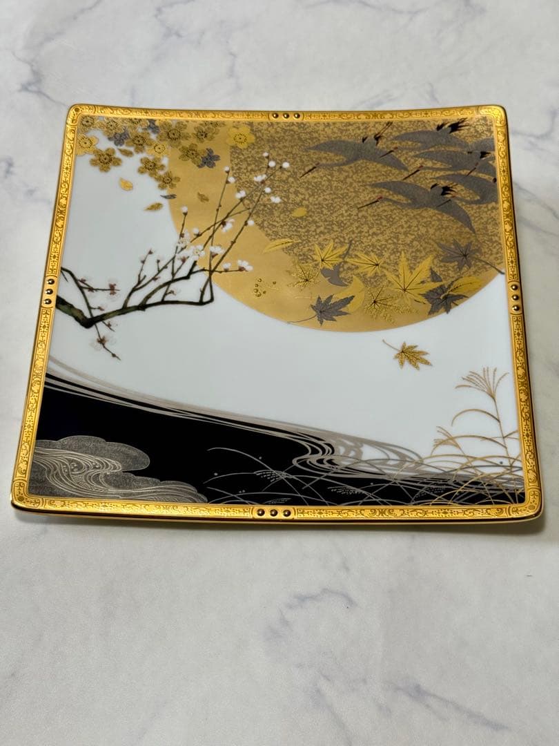 ノリタケ 100周年コレクション　四季彩舞曲　プレート