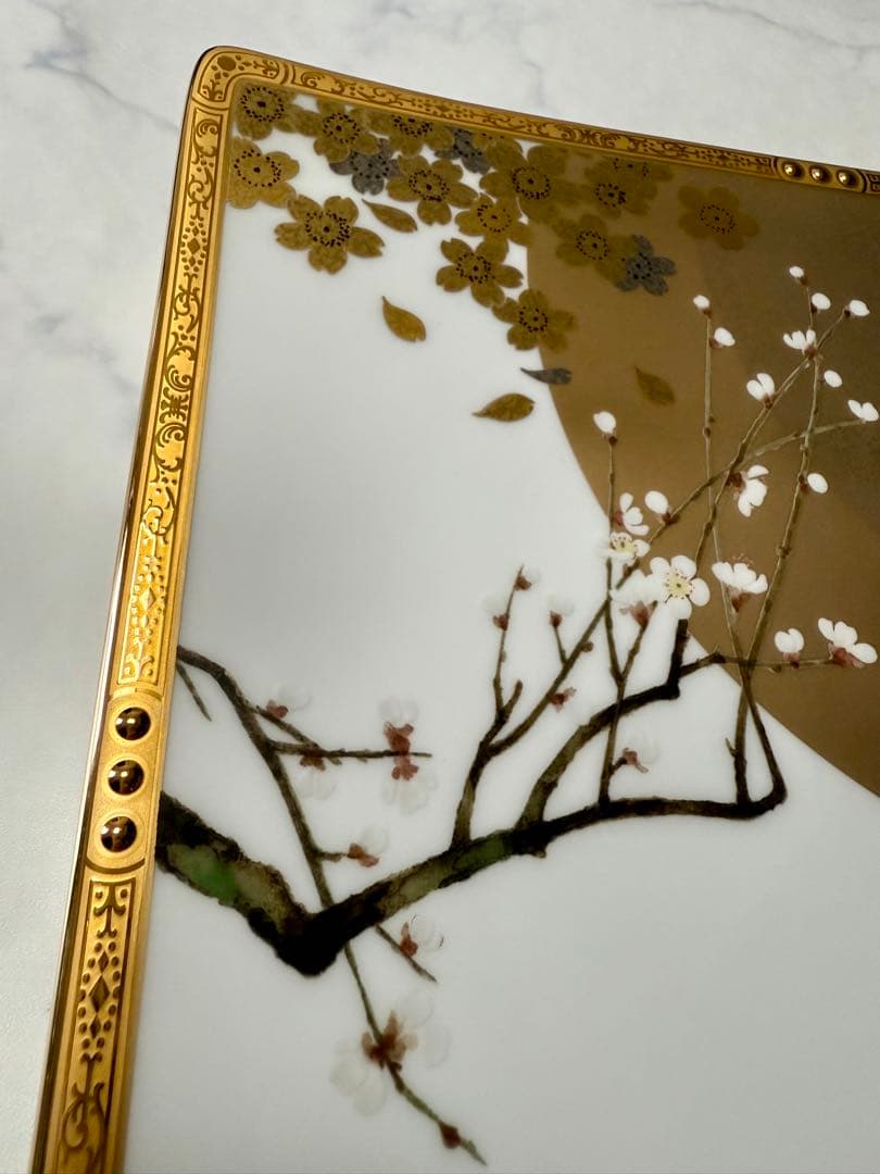 ノリタケ 100周年コレクション　四季彩舞曲　プレート