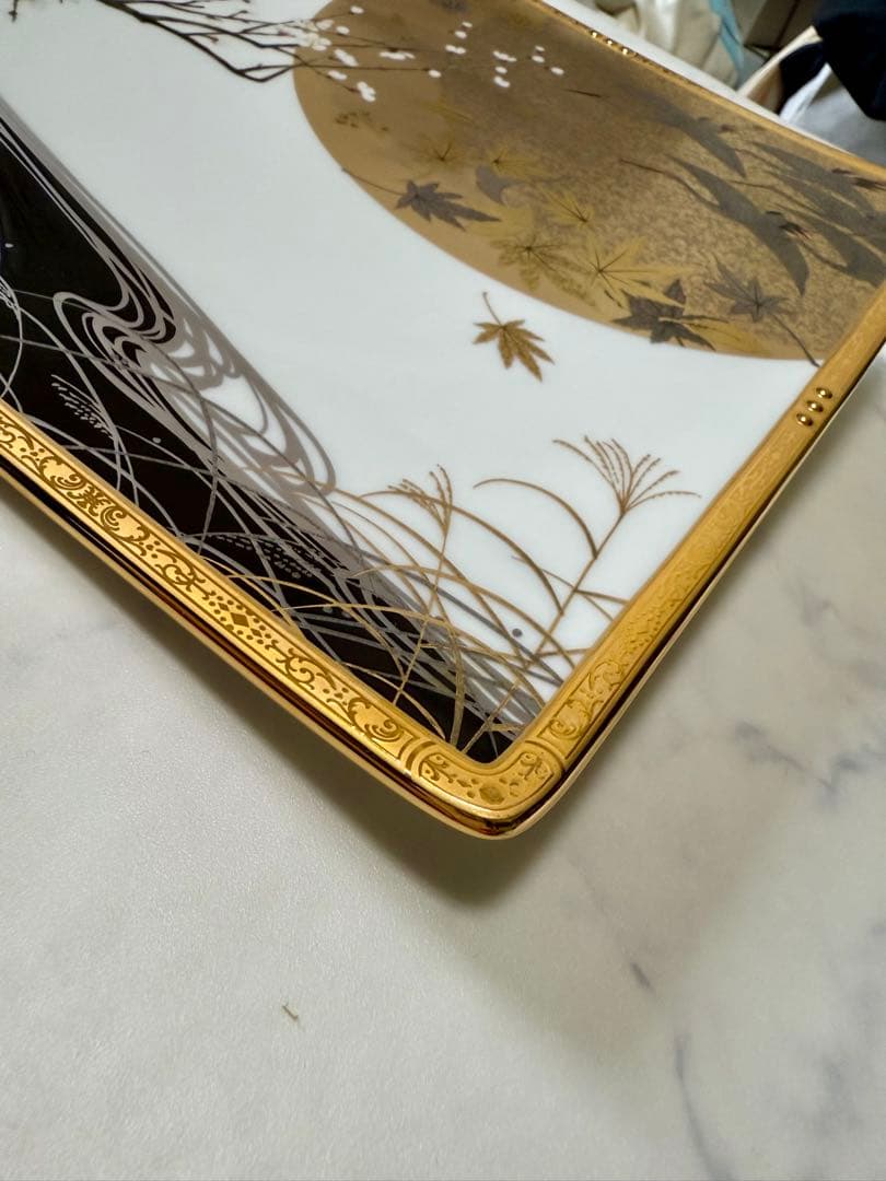 ノリタケ 100周年コレクション　四季彩舞曲　プレート