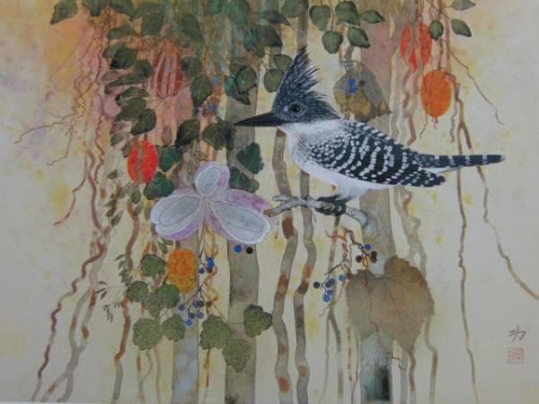 並木 功、彩韻、超希少額装用画版、新品額装付